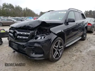 2018 Mercedes-Benz GLS with VIN 4JGDF7DE6JA999228, listed as a Copart auction lot 73641152 with 81,041 mi miles. Bid and sale history available at carsss.com. Image 1.