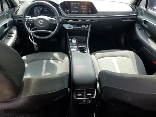 2021 Hyundai Sonata SEL with VIN 5NPEF4JA5MH083663, listed as a Copart auction lot 49771485 with 63,499 mi miles and Salvage Title. Bid and sale history available at carsss.com. Image 8.