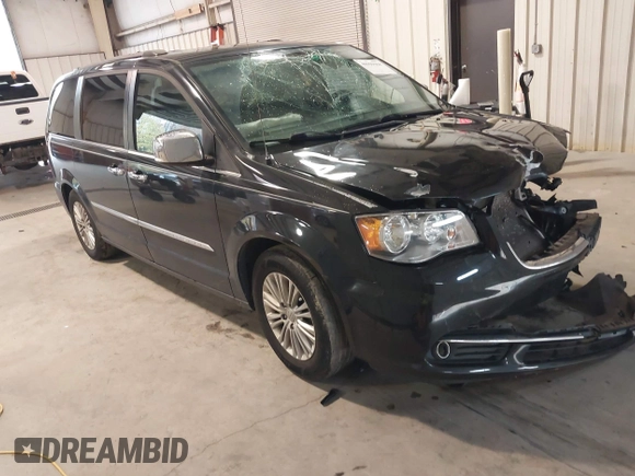 2016 Chrysler Town & Country Touring-L with VIN 2C4RC1CG5GR149551, listed as a IAAI auction lot 40909068 with 159,782 mi miles. Bid and sale history available at carsss.com. Image 1.