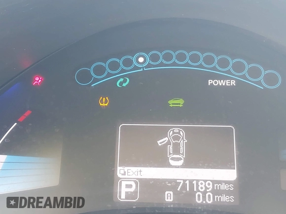 2015 Nissan LEAF S с VIN 1N4AZ0CP3FC322339, выставлен на аукционе IAAI как лот 42060240 с пробегом 71 189 миль миль и . История ставок и продаж доступна на DreamBid. Изображение 15.