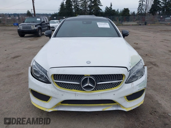 2017 Mercedes-Benz C 43 AMG with VIN WDDWJ6EB5HF489885, listed as a IAAI auction lot 41622994 with 77,547 mi miles and . Bid and sale history available at carsss.com. Image 12.