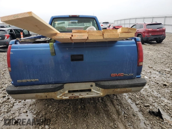 1994 GMC Sierra 1500 with VIN 1GTEK14K4RE538279, listed as a Copart auction lot 84693154 with 208,407 mi miles and Non Repairable. Bid and sale history available at DreamBid. Image 6.