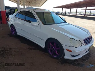 2007 Mercedes-Benz C 230 Sport with VIN WDBRF52HX7F903574, listed as a IAAI auction lot 42350529 with 230,516 mi miles and . Bid and sale history available at DreamBid. Image 1.