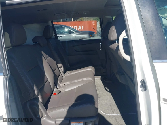 2016 Honda Odyssey EX-L with VIN 5FNRL5H65GB055916, listed as a IAAI auction lot 41980339 with 87,497 mi miles. Bid and sale history available at carsss.com. Image 8.
