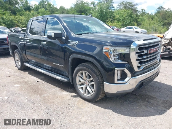 2022 GMC Sierra 1500 SLT with VIN 3GTU9DED5NG118655, listed as a IAAI auction lot 42183803 with 92,881 mi miles and . Bid and sale history available at DreamBid. Image 1.