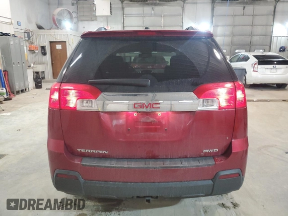 2015 GMC Terrain SLE with VIN 2GKFLWEK6F6399726, listed as a Copart auction lot 44815535 with 126,242 mi miles and Salvage Title. Bid and sale history available at DreamBid. Image 6.