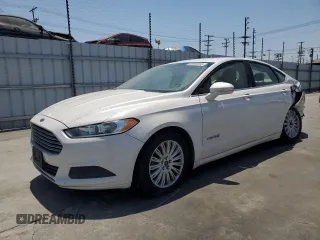 2014 Ford Fusion SE Hybrid with VIN 3FA6P0LU7ER151225, listed as a Copart auction lot 64989915 with 135,763 mi miles and Salvage title. Bid and sale history available at DreamBid. Image 1.