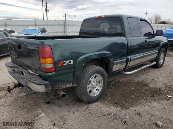 2002 Chevrolet Silverado 1500 LT with VIN 2GCEK19T421423061, listed as a Copart auction lot 50260065 with 0 mi miles and Clean Title. Bid and sale history available at carsss.com. Image 3.