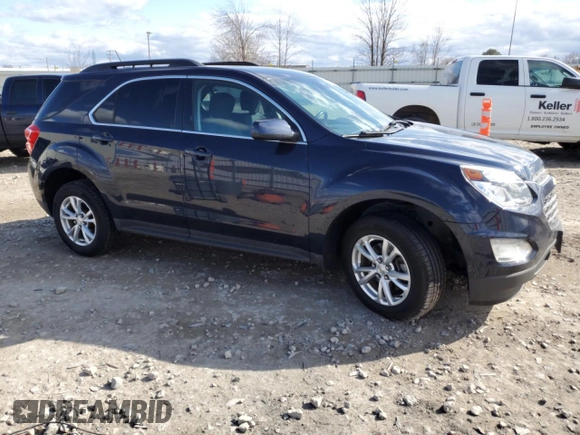 2017 Chevrolet Equinox LT with VIN 2GNALCEK6H1602223, listed as a Copart auction lot 53046605 with 103,248 mi miles and Clean Title. Bid and sale history available at carsss.com. Image 4.