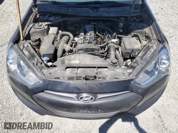 2013 Hyundai Genesis Coupe Premium z VIN KMHHT6KD7DU099360, wystawiony jako Copart lot #56168185 z przebiegiem 121 118 mil mil oraz Szkody całkowita. Historia ofert i sprzedaży dostępna na DreamBid. Obrazek 11.