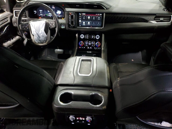 2022 GMC Yukon XL Denali with VIN 1GKS2JKL7NR159816, listed as a Copart auction lot 49436295 with 130,358 mi miles and Salvage Title. Bid and sale history available at carsss.com. Image 8.