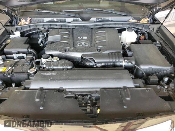 2024 Infiniti QX80 SENSORY with VIN JN8AZ2BC3R9500177, listed as a Copart auction lot 78130404 with 18,016 mi miles and Salvage Title. Bid and sale history available at carsss.com. Image 12.