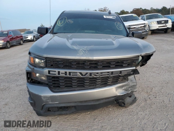 2020 Chevrolet Silverado 1500 Custom with VIN 3GCPWBEK7LG374754, listed as a Copart auction lot 83078394 with 100,469 mi miles and Clean Title. Bid and sale history available at carsss.com. Image 5.