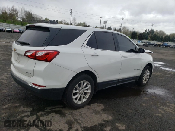 2018 Chevrolet Equinox LT with VIN 2GNAXSEV1J6258849, listed as a Copart auction lot 50948665 with 106,438 mi miles and Salvage Title. Bid and sale history available at carsss.com. Image 3.