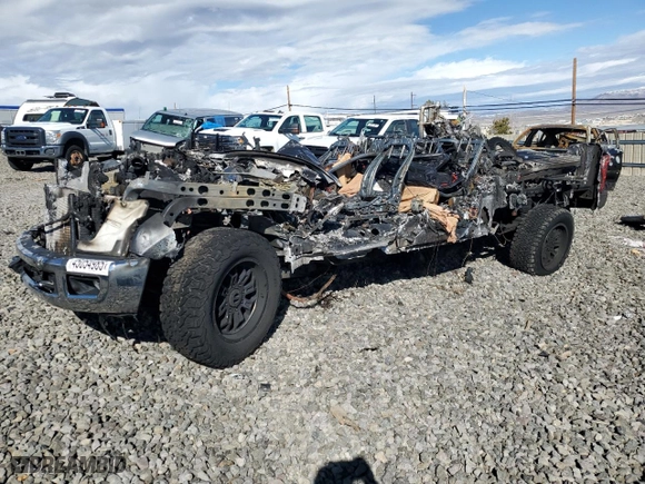 2017 Ford Super Duty F-250 SRW Lariat with VIN 1FT7W2BT3HEE64978, listed as a Copart auction lot 45054985 with 0 mi miles and Non Repairable. Bid and sale history available at carsss.com. Image 1.