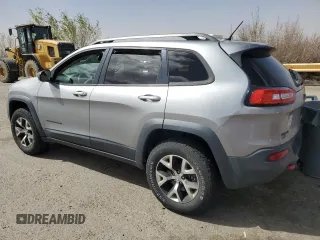 2015 Jeep Cherokee Trailhawk with VIN 1C4PJMBS3FW787033, listed as a Copart auction lot 49176735 with 83,013 mi miles and Salvage Title. Bid and sale history available at carsss.com. Image 2.