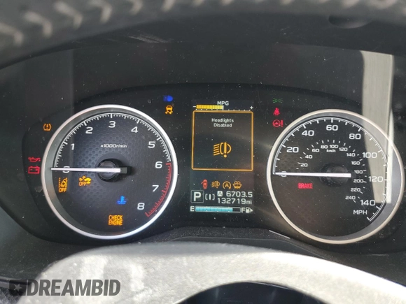 2021 Subaru Forester Premium with VIN JF2SKAFC5MH493077, listed as a Copart auction lot 55072795 with 132,719 mi miles and Salvage title. Bid and sale history available at DreamBid. Image 9.