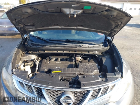 2013 Nissan Murano SV with VIN JN8AZ1MW7DW305484, listed as a IAAI auction lot 41884331 with 130,380 mi miles. Bid and sale history available at carsss.com. Image 10.