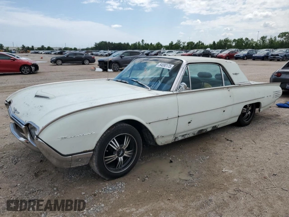 1961 Ford Thunderbird with VIN 1Y71Z127236, listed as a Copart auction lot 54090175 with 75,211 mi miles and Clean Title. Bid and sale history available at DreamBid. Image 1.