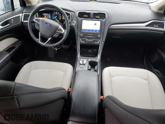 2019 Ford Fusion SE with VIN 3FA6P0HD6KR228591, listed as a Copart auction lot 52126565 with 35,012 mi miles and Salvage Title. Bid and sale history available at carsss.com. Image 8.