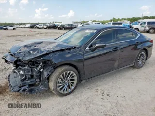 2025 Lexus ES 350 Luxury with VIN 58AEZ1B11SU185778, listed as a Copart auction lot 58402485 with 5,592 mi miles and Salvage title. Bid and sale history available at DreamBid. Image 1.