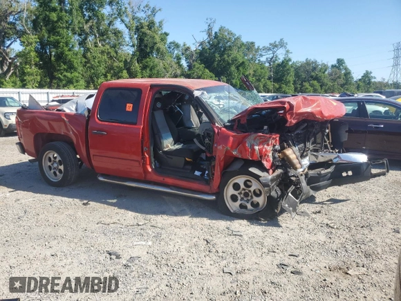 2007 Chevrolet Silverado 1500 Work Truck with VIN 2GCEC13C071727842, listed as a Copart auction lot 53483905 with Not Provided miles and Salvage Title. Bid and sale history available at DreamBid. Image 4.