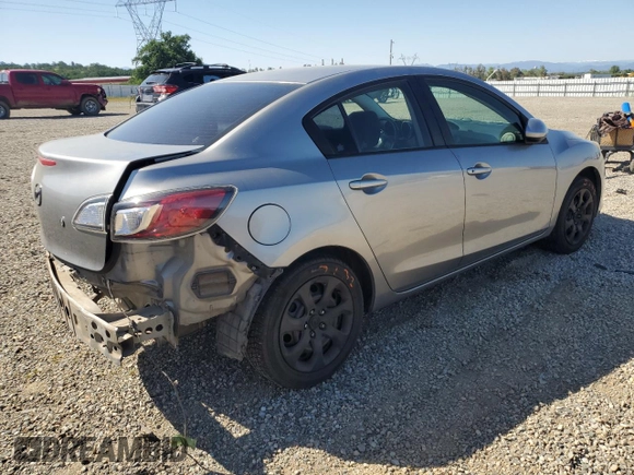 2010 Mazda 3 i Sport with VIN JM1BL1SG3A1235018, listed as a Copart auction lot 53153365 with 98,687 mi miles and Salvage Title. Bid and sale history available at carsss.com. Image 3.