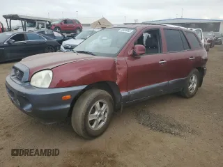 2003 Hyundai Santa Fe GLS with VIN KM8SC13D93U357500, listed as a Copart auction lot 50998065 with 270,269 mi miles and Salvage title. Bid and sale history available at DreamBid. Image 1.