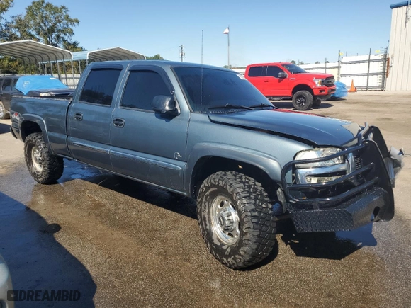 2007 GMC Sierra 1500HD SLE with VIN 1GTGK13U87F159305, listed as a Copart auction lot 76525854 with NaN miles and Salvage Title. Bid and sale history available at carsss.com. Image 4.