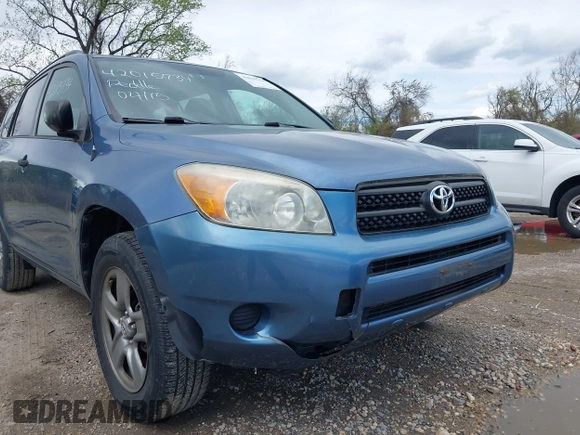 2007 Toyota RAV4 with VIN JTMBD33V575057166, listed as a IAAI auction lot 42015734 with 202,862 mi miles. Bid and sale history available at carsss.com. Image 6.