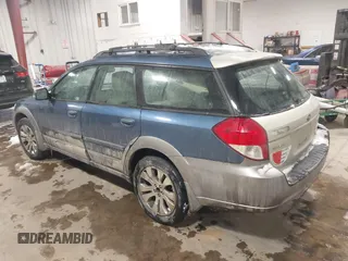 2008 Subaru Outback L.L. Bean with VIN 4S4BP86C484333399, listed as a IAAI auction lot 41371002 with 186,664 mi miles and . Bid and sale history available at DreamBid. Image 3.