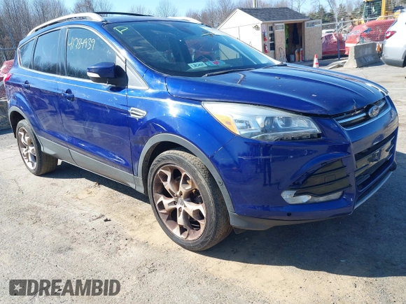 2013 Ford Escape Titanium с VIN 1FMCU9J95DUB91251, выставлен на аукционе IAAI как лот 41784939 с пробегом 134 823 миль миль и . История ставок и продаж доступна на DreamBid. Изображение 1.
