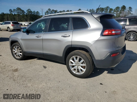 2015 Jeep Cherokee Limited with VIN 1C4PJMDS7FW702966, listed as a Copart auction lot 47871285 with 97,893 mi miles and Salvage Title. Bid and sale history available at carsss.com. Image 2.
