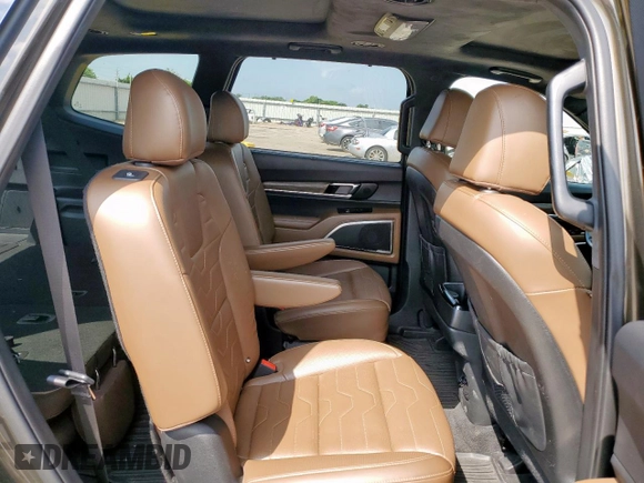 2021 Kia Telluride SX with VIN 5XYP5DHC4MG168181, listed as a Copart auction lot 58968875 with 28,962 mi miles and Salvage title. Bid and sale history available at DreamBid. Image 11.