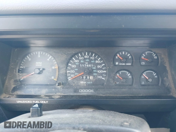 1994 Dodge Dakota z VIN 1B7GG26X5RW145863, wystawiony jako IAAI lot #42345217 z przebiegiem 117 441 mil mil oraz . Historia ofert i sprzedaży dostępna na DreamBid. Obrazek 7.