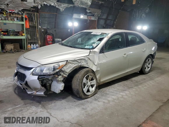 2015 Chevrolet Malibu LS with VIN 1G11A5SL3FF123036, listed as a Copart auction lot 54309675 with 142,905 mi miles and Salvage Title. Bid and sale history available at DreamBid. Image 1.
