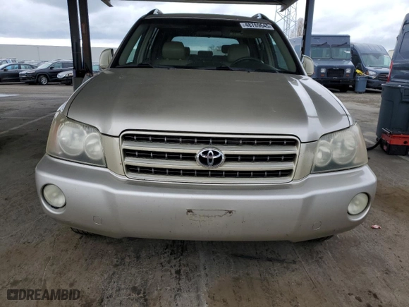 2002 Toyota Highlander with VIN JTEHF21A420067753, listed as a Copart auction lot 48769645 with 193,477 mi miles and Salvage Title. Bid and sale history available at carsss.com. Image 5.