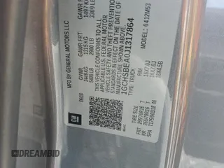 2018 Chevrolet Colorado 2WD Work Truck z VIN 1GCHSBEA0J1317864, wystawiony jako Copart lot #54306275 z przebiegiem 76 169 mil mil oraz Szkoda całkowita • Salvage title. Historia ofert i sprzedaży dostępna na DreamBid. Obrazek 12.