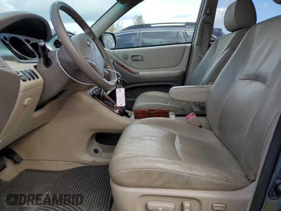 2007 Toyota Highlander Hybrid with VIN JTEHW21A970046744, listed as a Copart auction lot 72814474 with 80,305 mi miles and Salvage Title. Bid and sale history available at carsss.com. Image 7.