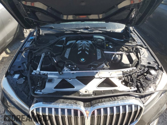 2020 BMW 7 Series 750i xDrive with VIN WBA7U2C0XLGM27270, listed as a Copart auction lot 77241404 with 68,998 mi miles and Salvage Title. Bid and sale history available at carsss.com. Image 11.