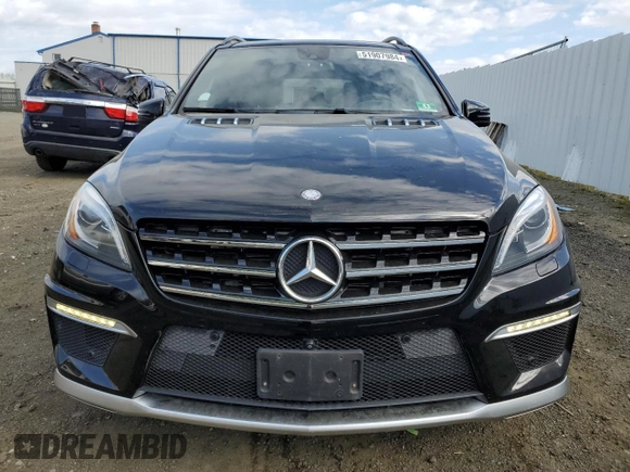 2015 Mercedes-Benz M 63 AMG with VIN 4JGDA7EB5FA549984, listed as a Copart auction lot 51907984 with 132,030 mi miles and Salvage Title. Bid and sale history available at carsss.com. Image 5.