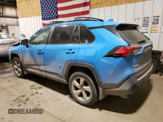 2021 Toyota RAV4 Hybrid LE with VIN 4T3B6RFV0MU035525, listed as a Copart auction lot 45775665 with 52,234 mi miles and Salvage Title. Bid and sale history available at carsss.com. Image 2.