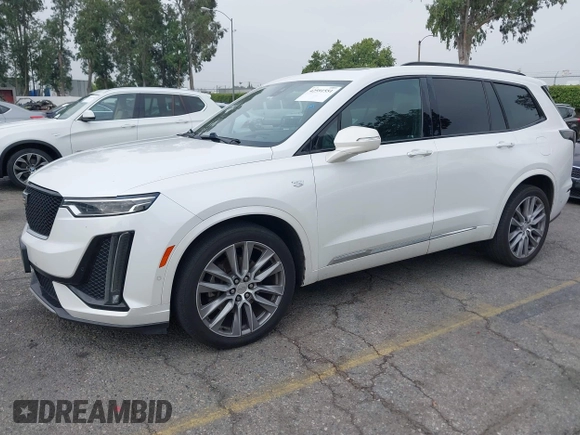 2020 Cadillac XT6 AWD Sport with VIN 1GYKPGRS3LZ109757, listed as a IAAI auction lot 42591551 with 147,241 mi miles and . Bid and sale history available at DreamBid. Image 2.