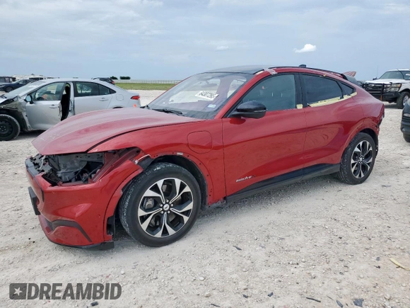 2021 Ford Mustang Mach-E Premium с VIN 3FMTK3R77MMA44925, выставлен на аукционе Copart как лот 64307295 с пробегом 30 714 миль миль и Списание • Salvage title. История ставок и продаж доступна на DreamBid. Изображение 1.