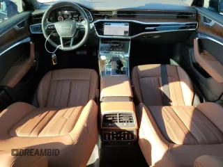 2021 Audi A6 Premium Plus with VIN WAUE3AF2XMN057372, listed as a Copart auction lot 74031954 with 47,651 mi miles and Clean Title. Bid and sale history available at carsss.com. Image 8.