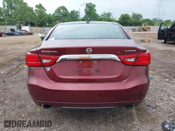 2016 Nissan Maxima SL with VIN 1N4AA6AP9GC401643, listed as a IAAI auction lot 42506704 with 103,197 mi miles and . Bid and sale history available at DreamBid. Image 17.