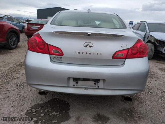 2012 Infiniti G25 Sedan Journey with VIN JN1DV6AP2CM701365, listed as a Copart auction lot 48452715 with 112,948 mi miles and Salvage Title. Bid and sale history available at carsss.com. Image 6.