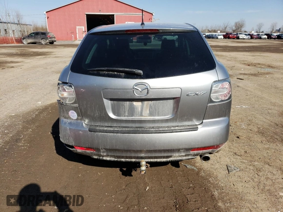 2011 Mazda CX-7 i Sport with VIN JM3ER2B57B0358447, listed as a Copart auction lot 49357645 with 267,834 mi miles and Clean Title. Bid and sale history available at DreamBid. Image 6.