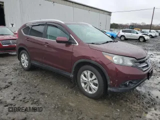 2013 Honda CR-V EX-L with VIN 5J6RM4H70DL086722, listed as a Copart auction lot 52574825 with 216,129 mi miles and Salvage Title. Bid and sale history available at carsss.com. Image 4.