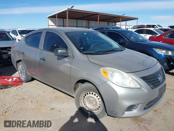 2014 Nissan Versa SV with VIN 3N1CN7AP8EL828670, listed as a IAAI auction lot 41584783 with 154,769 mi miles and . Bid and sale history available at carsss.com. Image 13.